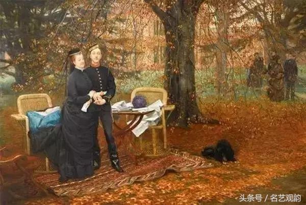 世界顶级风景名画欣赏（中外大师名画里的金秋）(27)