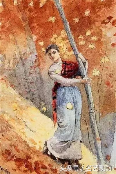 世界顶级风景名画欣赏（中外大师名画里的金秋）(26)