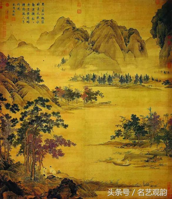世界顶级风景名画欣赏（中外大师名画里的金秋）(7)