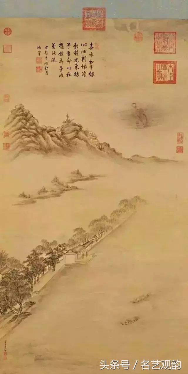 世界顶级风景名画欣赏（中外大师名画里的金秋）(9)