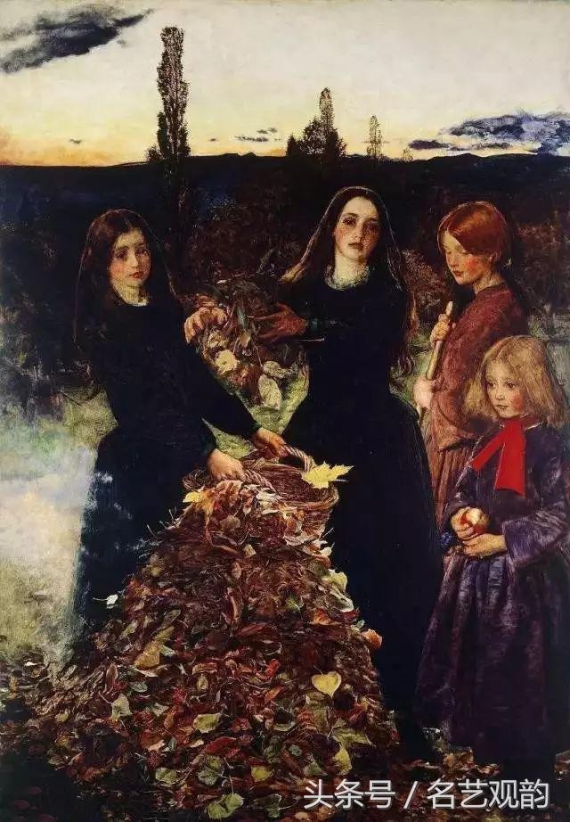 世界顶级风景名画欣赏（中外大师名画里的金秋）(24)