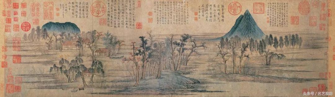 世界顶级风景名画欣赏（中外大师名画里的金秋）(6)