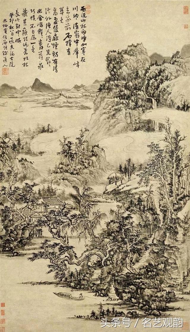 世界顶级风景名画欣赏（中外大师名画里的金秋）(13)