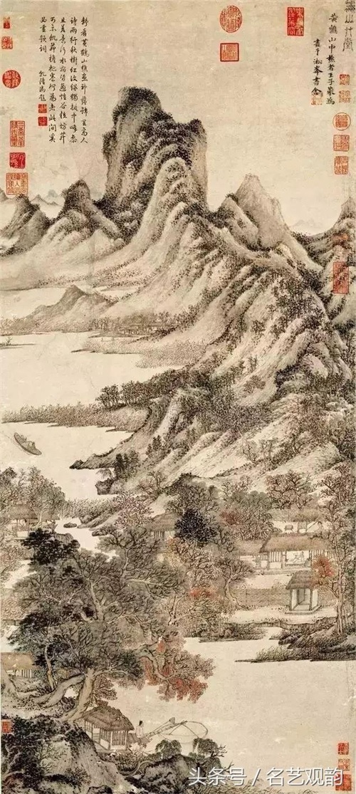 世界顶级风景名画欣赏（中外大师名画里的金秋）(5)