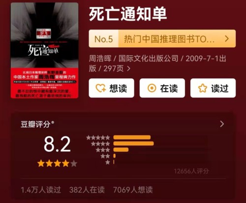 十大国内经典破案推理小说(十本顶级探案悬疑小说 )插图3