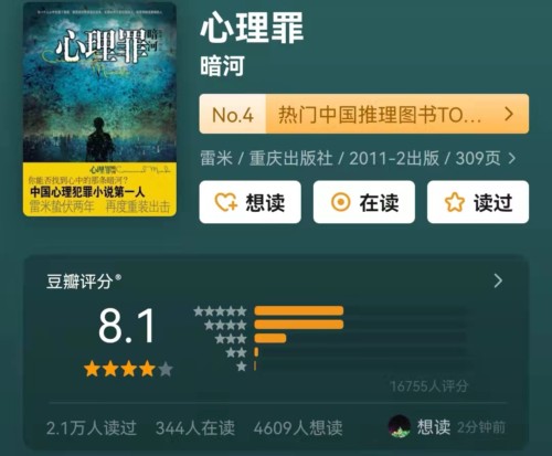 十大国内经典破案推理小说(十本顶级探案悬疑小说 )插图8