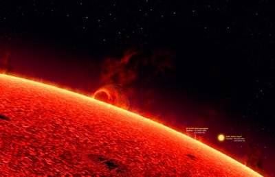 ​宇宙中一些最极端的恒星：体积最大的恒星是盾牌座UY