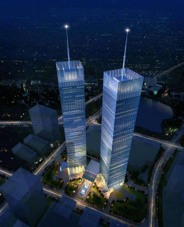 世界上十大最著名的官方办公楼 盘点世界8大双子塔写字楼(8)