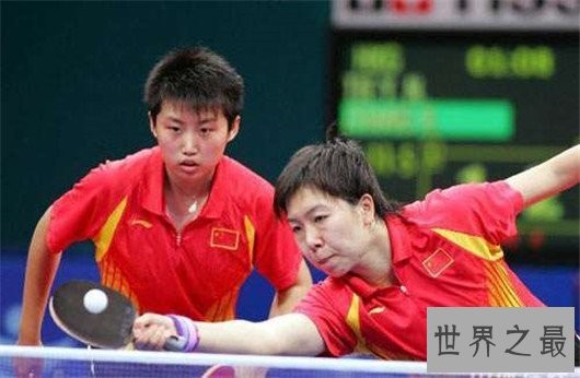 史上十大最伟大的乒乓球运动员，张怡宁大魔王令人闻风丧胆