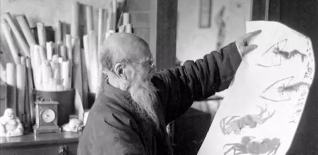齐白石的画100幅（齐白石五幅画五个典故）(6)