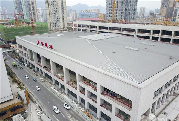 重庆西站、沙坪坝站明起投运，重庆成都最快1小时16分直达