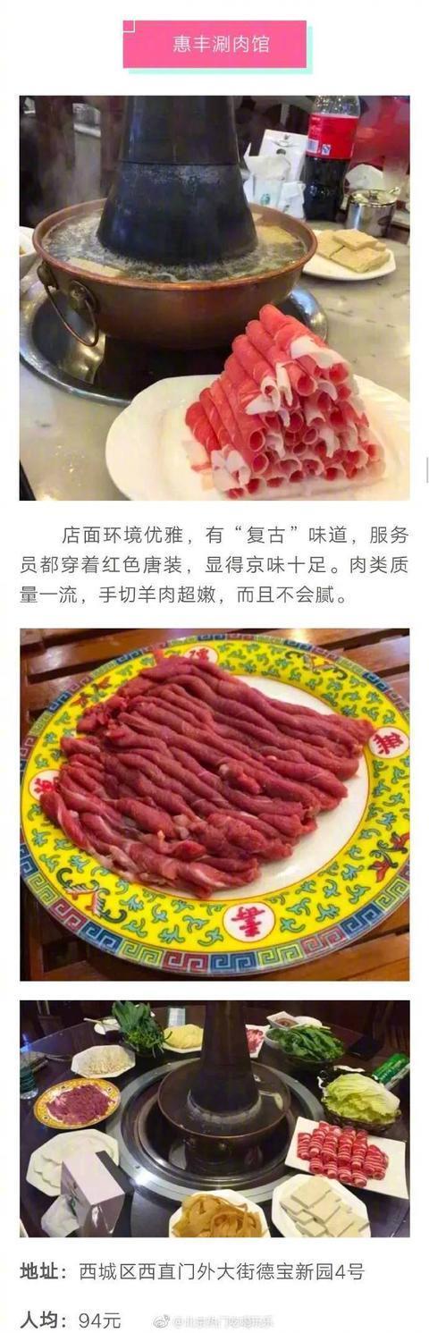 北京最好吃的铜锅涮肉都在这了，拿走不谢！
