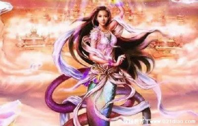 ​嫦娥的真正样子，人头蛇身还变成过癞蛤蟆(恐怖的不敢看)
