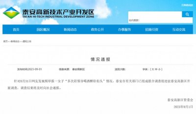 ​一女子被举报“多次陪领导喝酒醉卧街头”？当地回应