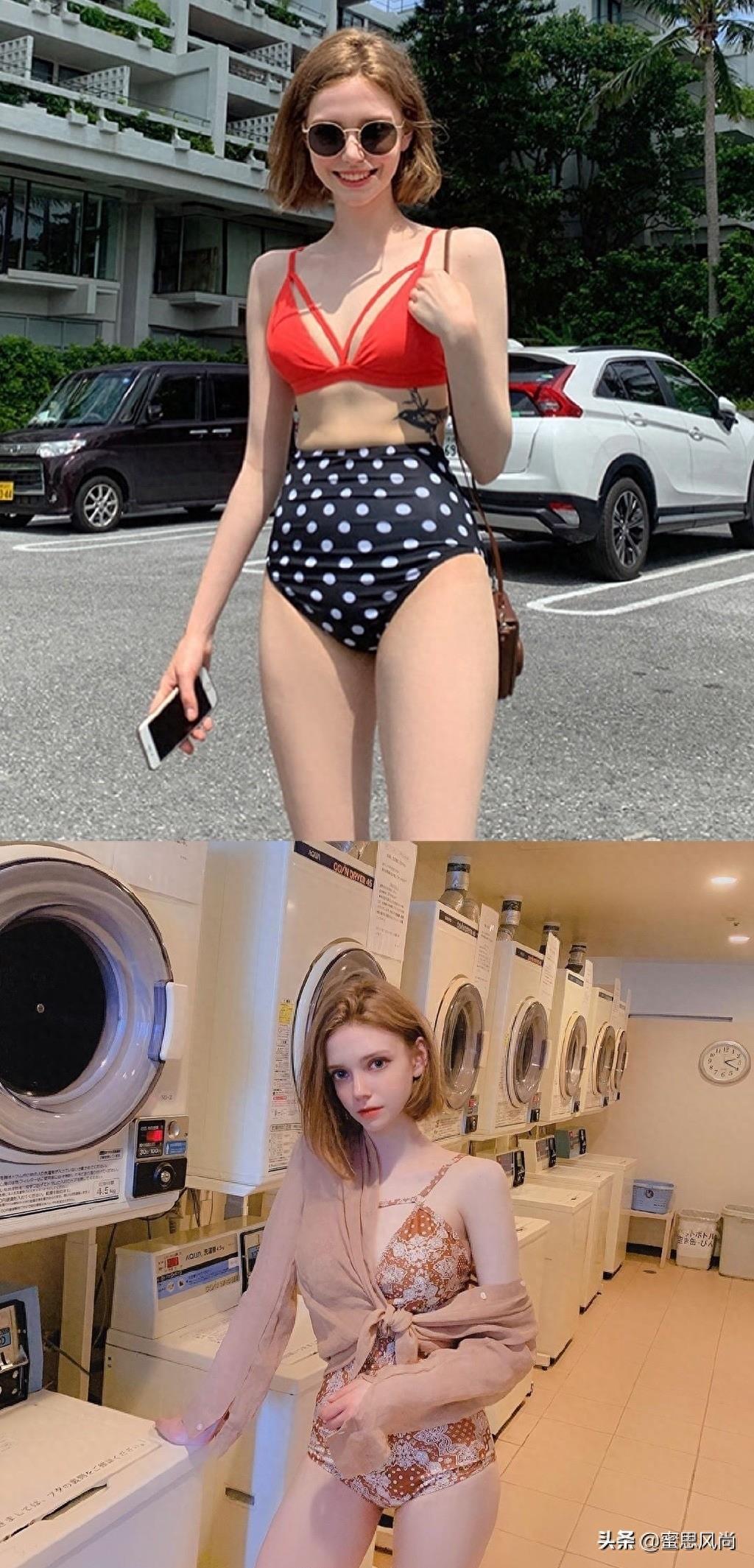 1998年出生的模特Chloe，长相真的是超级甜美
