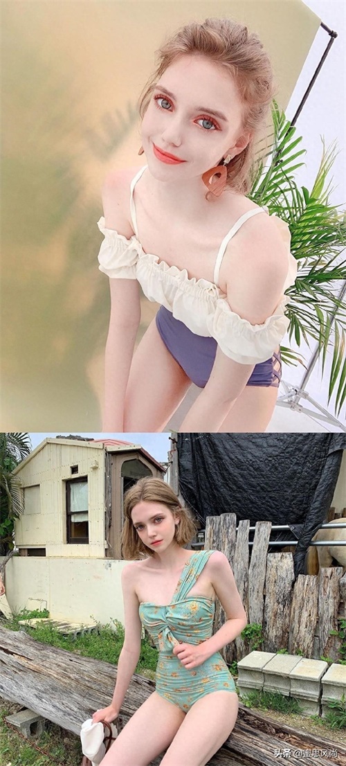 1998年出生的模特Chloe，长相真的是超级甜美