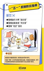 ​“天价菜”“照骗海景房”…收好这份“五一”防坑指南！