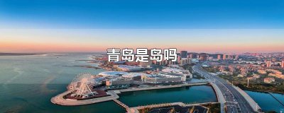 ​青岛是岛吗