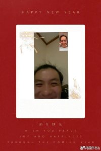 Angelababy在微博上晒自己的滑雪照……