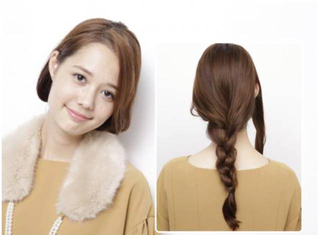 怎么把头发变短不用剪(教你1招长发巧变短发)