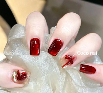 2024年最新圣诞美甲款式合集!