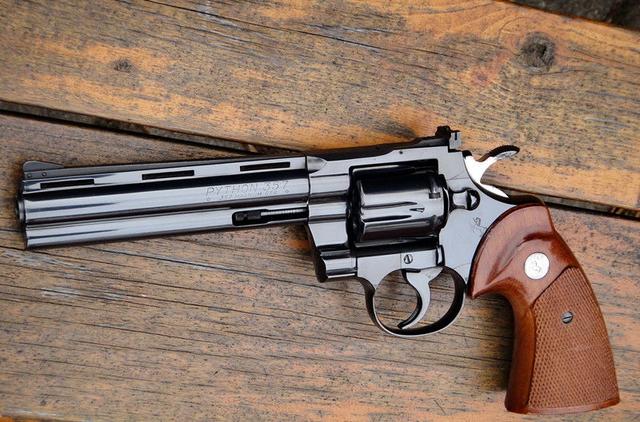雷明顿左轮手枪大全（被誉为世界上最好的蟒蛇左轮手枪非常优秀）(1)