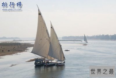 ​世界十大最长河流，四条来自中国第一长度6650公里