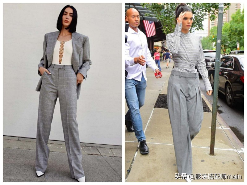 灰色西裤配什么颜色好看衣服(灰色裤子最佳配色表)