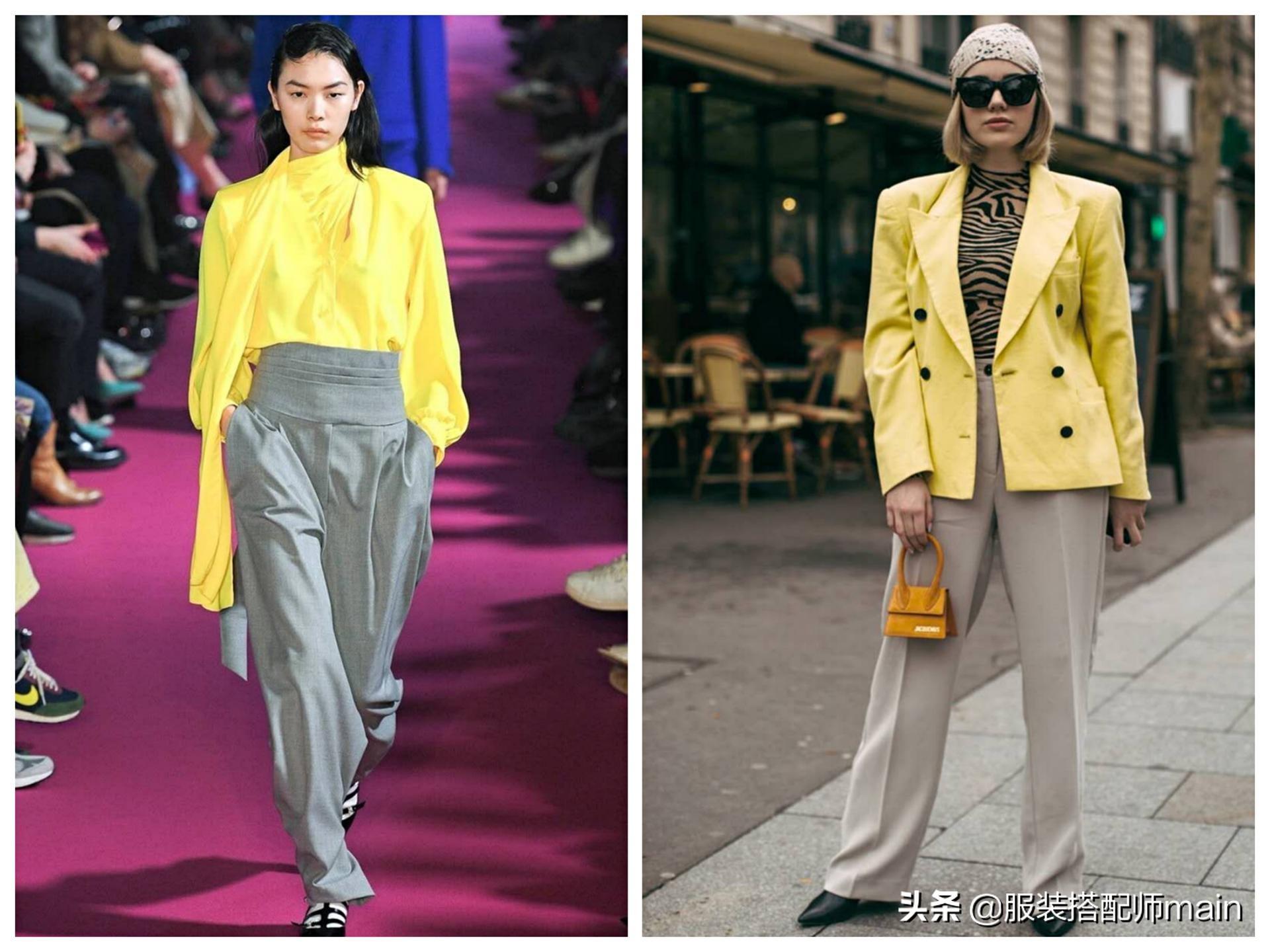 灰色西裤配什么颜色好看衣服(灰色裤子最佳配色表)