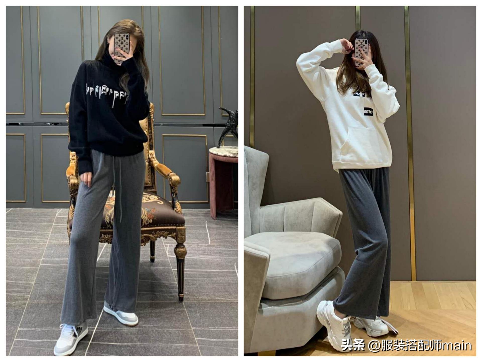 灰色西裤配什么颜色好看衣服(灰色裤子最佳配色表)