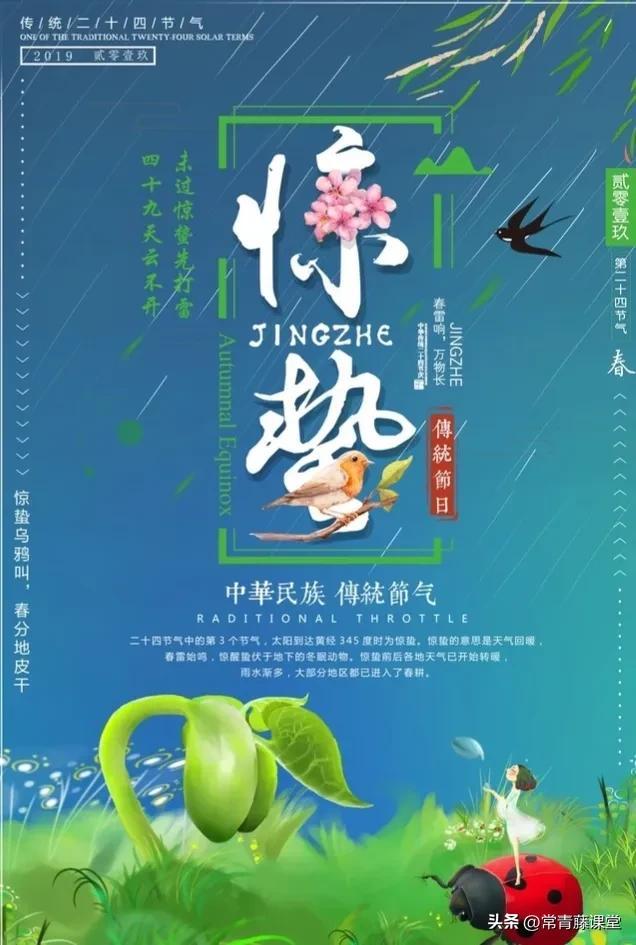 今日惊蛰 春回大地 万物复苏(惊蛰的由来)