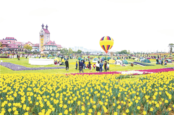 3、武汉市第一个大型主题公园——蔡甸花博园