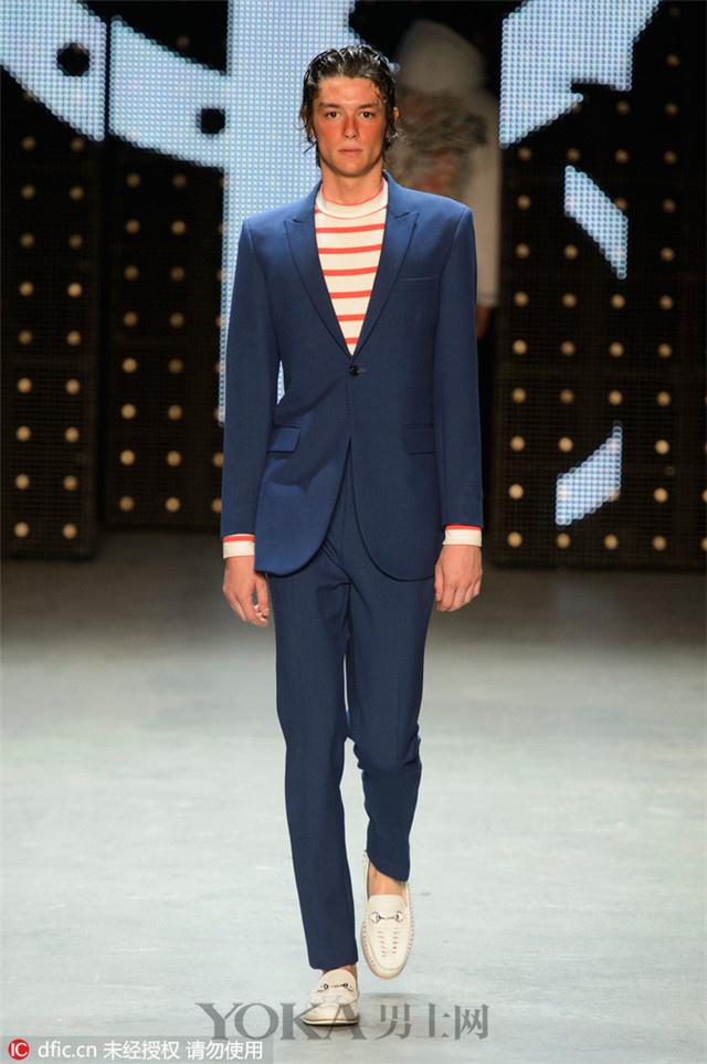 男装的衣服最流行了（男装秀9个品牌36套服装）(5)