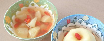 ​冰糖苹果枸杞水的功效 苹果枸杞水的功效能减肥吗