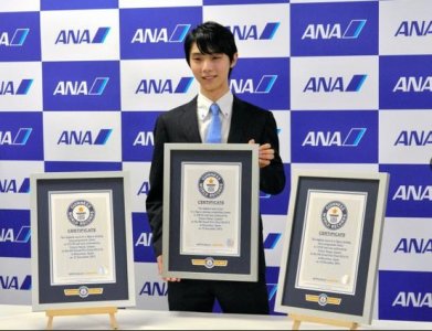 ​羽生结弦获男子单人滑世界最高分等三项吉尼斯世界纪录