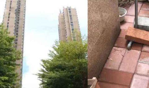 熊孩子24楼扔下4磅哑铃 老爸的做法值得点赞