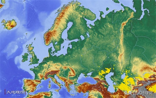 地图看世界沙漠和沙地分布:亚洲非洲大洋洲最多,欧洲没有沙漠