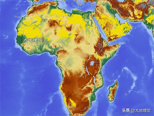 地图看世界沙漠和沙地分布:亚洲非洲大洋洲最多,欧洲没有沙漠