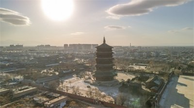 ​世界最高木塔，藏在中国山西应县，与巴黎铁塔齐名