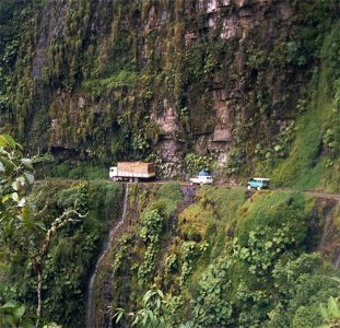 ​世界上最危险的路——惊险刺激就是玻利维亚死路！