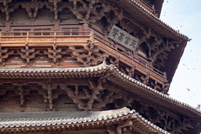 佛宫寺释迦塔，中国最高最古的一座木构塔式建筑，世界三大奇塔