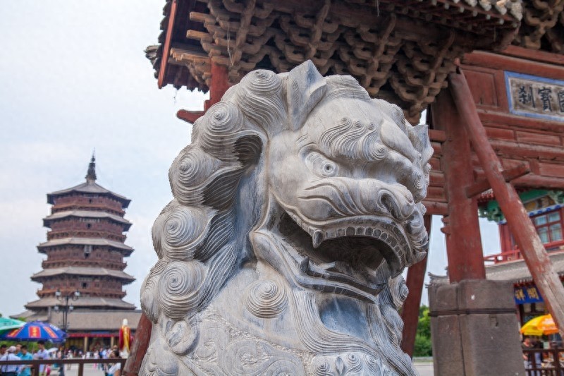 佛宫寺释迦塔，中国最高最古的一座木构塔式建筑，世界三大奇塔