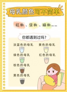 ​母乳颜色可不简单｜红的、黄的、绿的你都遇到过吗？