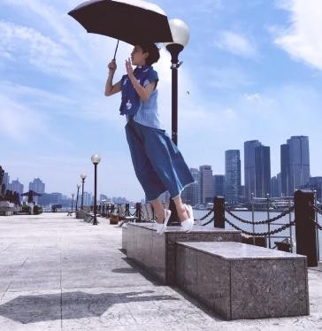 《麻雀》里饰演李小男的阚清子，戏内是拼命三郎，戏外也相当霸气