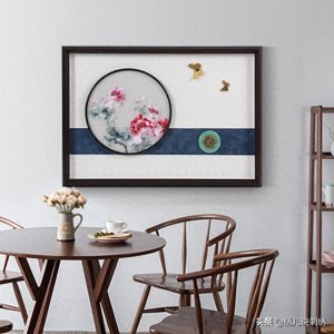 ​电表箱装饰画挂什么好？这4款刺绣画让它大变样，惊艳你的眼睛