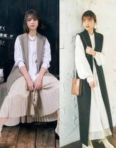 ​秋冬马甲越长越高级，“长款马甲”这样搭，谁见了都夸好看