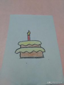 ​怎么画生日蛋糕 跟着我一步一步画，看完你就学会了