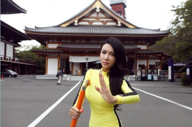 双节棍龚玥（龚玥菲化身女版李小龙）(4)