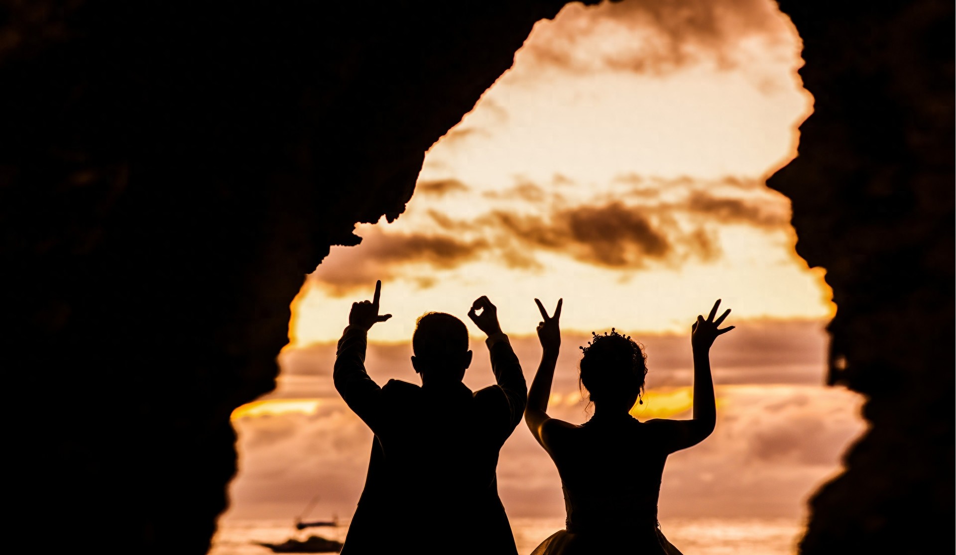 「超赞情侣照」太美了!一定要拍一组这样的“情侣照”