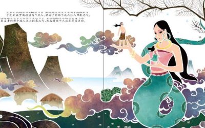 ​为什么女娲是一条蛇：人身代表人/蛇身代表兽（万物之主）